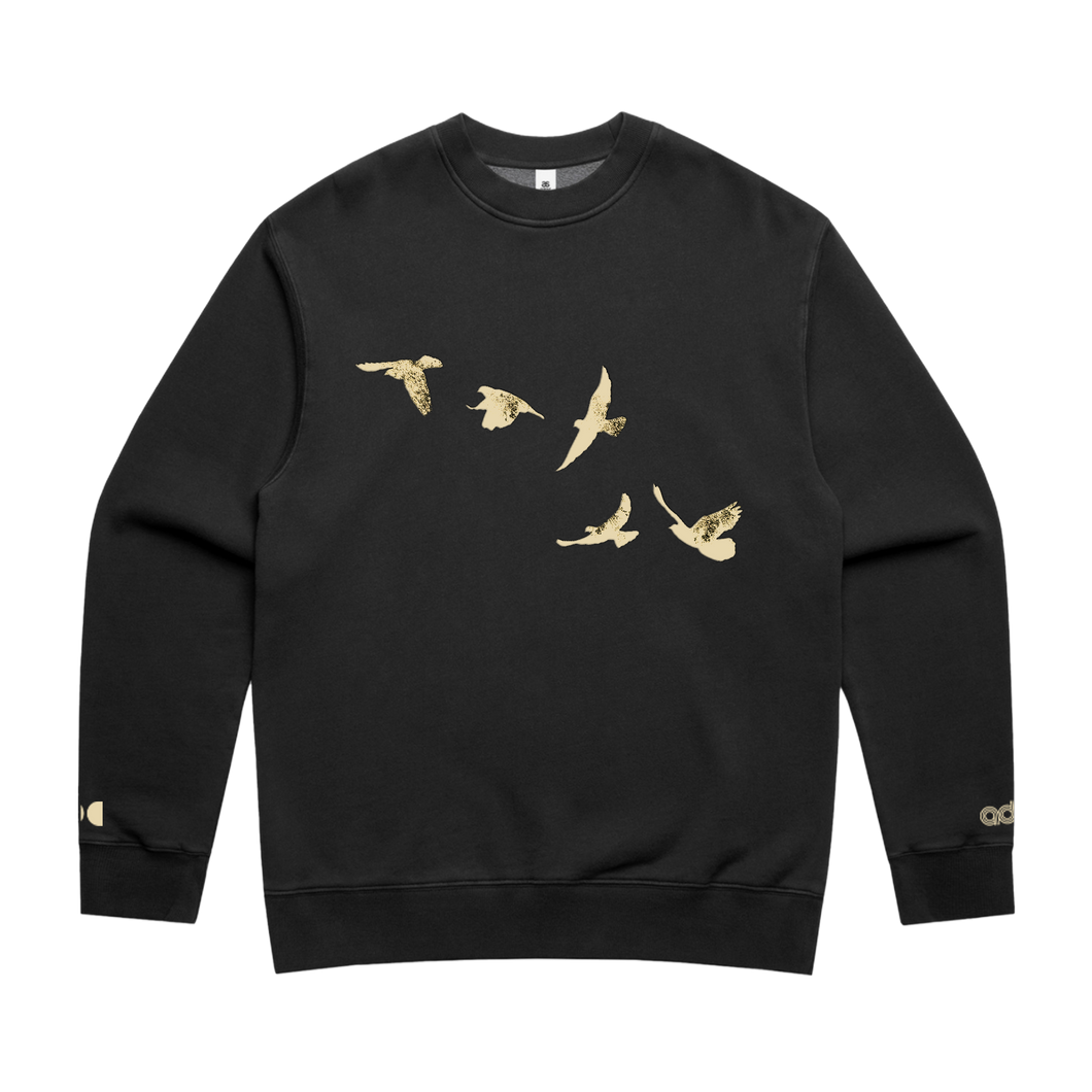 Birds x Dolby Atmos Embroidered Crewneck